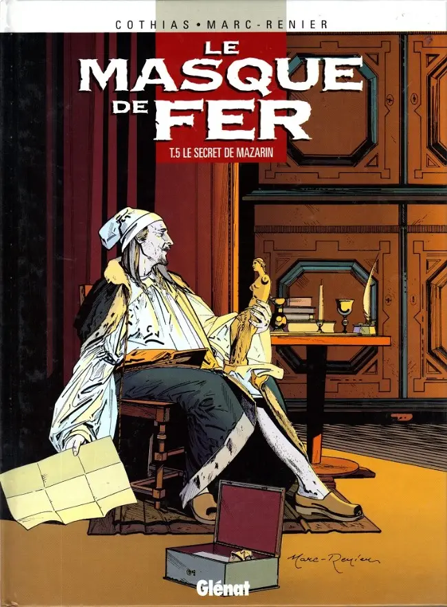 Couverture de l'album Le Masque de fer Tome 5 Le secret de Mazarin