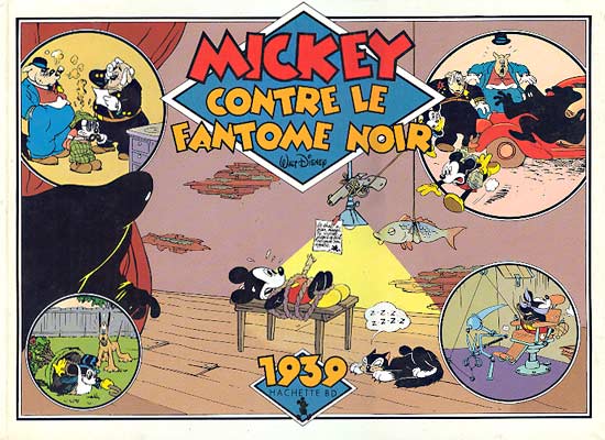 Couverture de l'album L'âge d'or de Mickey Tome 8 Mickey contre le fantôme noir