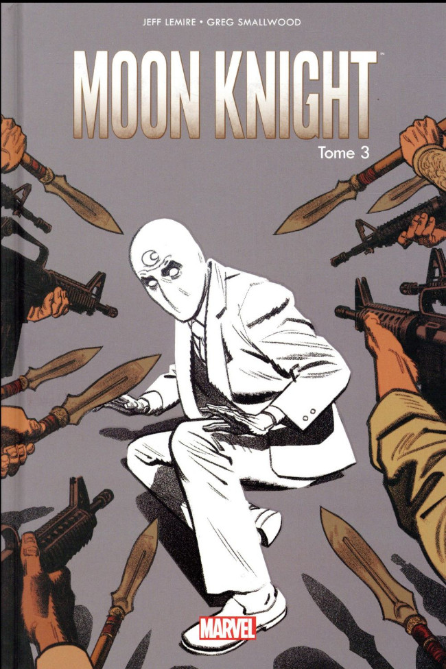 Couverture de l'album Moon Knight Tome 3 Naissance et mort