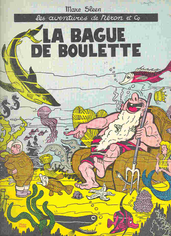 Couverture de l'album Les Aventures de Néron et Co Éditions Samedi Tome 1 La bague de Boulette