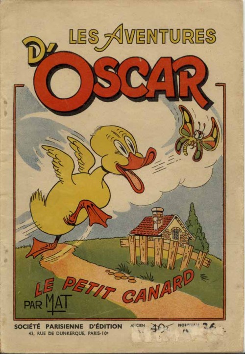 Couverture de l'album Oscar le petit canard Tome 1