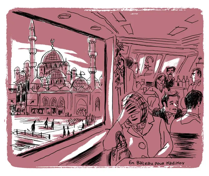 Planche de l'album Carnets Tome 5 Istanbul