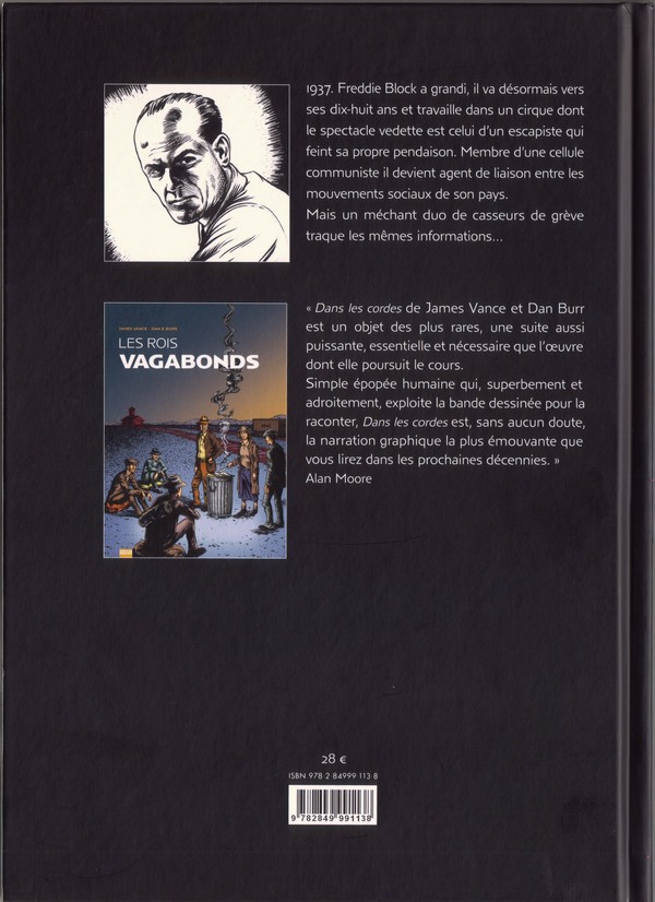 Verso de l'album Les Rois vagabonds Tome 2 Dans les cordes