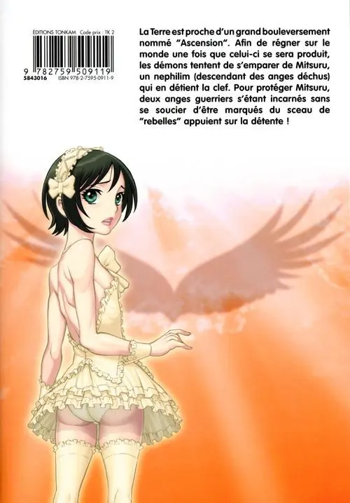 Verso de l'album Angel Para Bellum 1