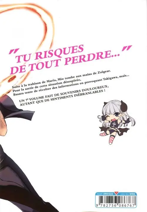 Verso de l'album The Testament of Sister New Devil 7