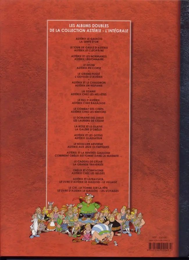 Verso de l'album Astérix L'Intégrale Volume 4 Le devin - Astérix en Corse