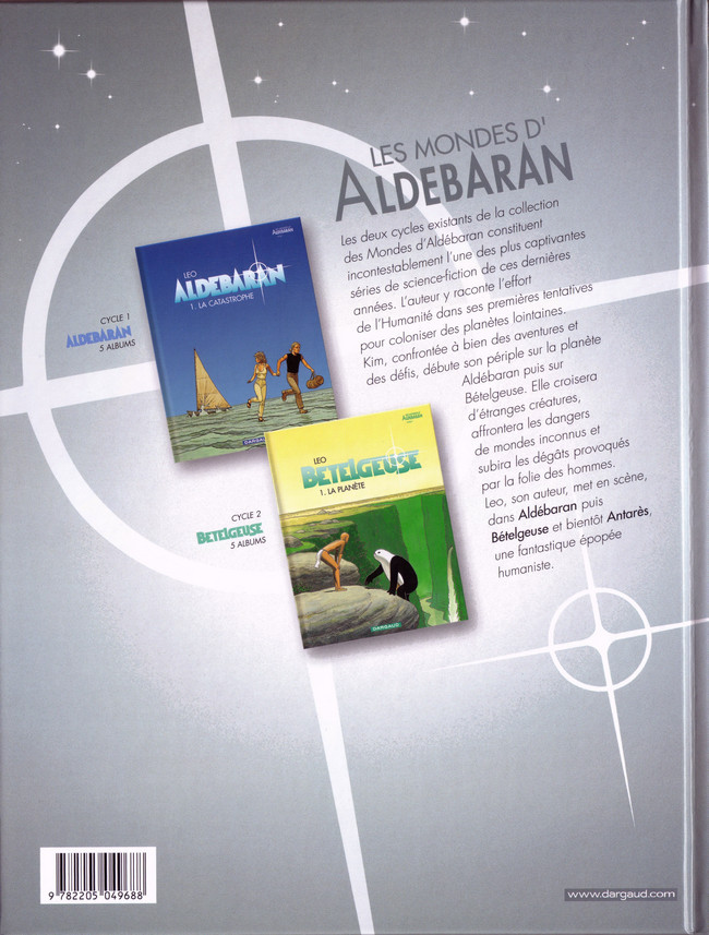 Verso de l'album Aldébaran Tome 2 La blonde