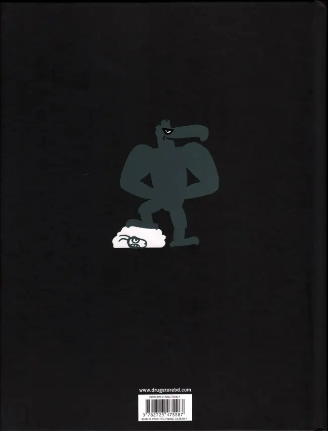 Verso de l'album Le Baron Noir