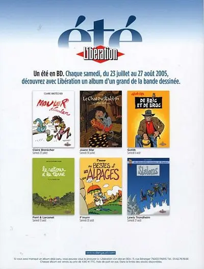 Verso de l'album De bric et de broc