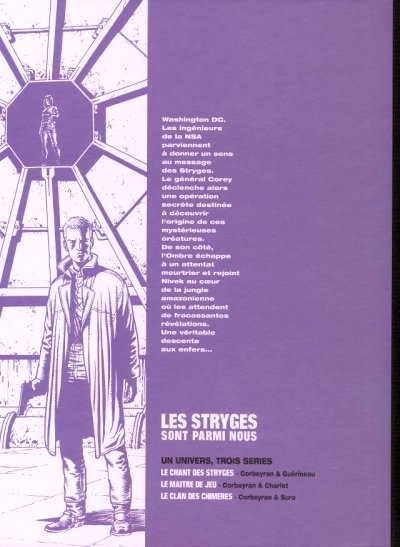 Verso de l'album Le Chant des Stryges Tome 6 Existences