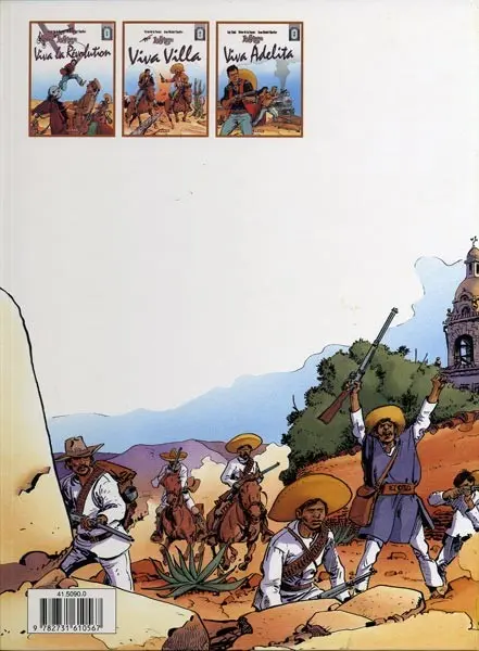 Verso de l'album Les Gringos Tome 2 Viva Villa