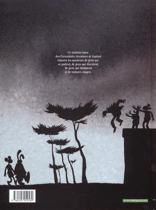 Verso de l'album Les formidables aventures de Lapinot Tome 6 Pour de vrai