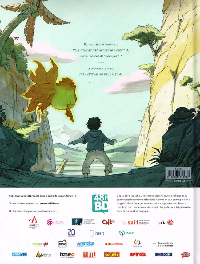 Verso de l'album Le Monde de Milo Tome 1 Le Monde de Milo T01