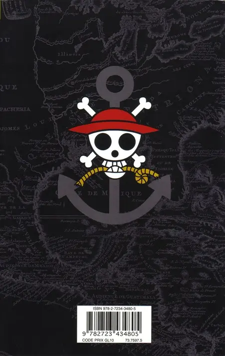 Verso de l'album One Piece Tome 3 Piété filiale