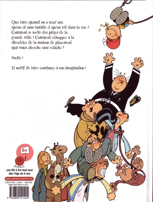 Verso de l'album Oscar Tome 3 Les Gadjos du cirque