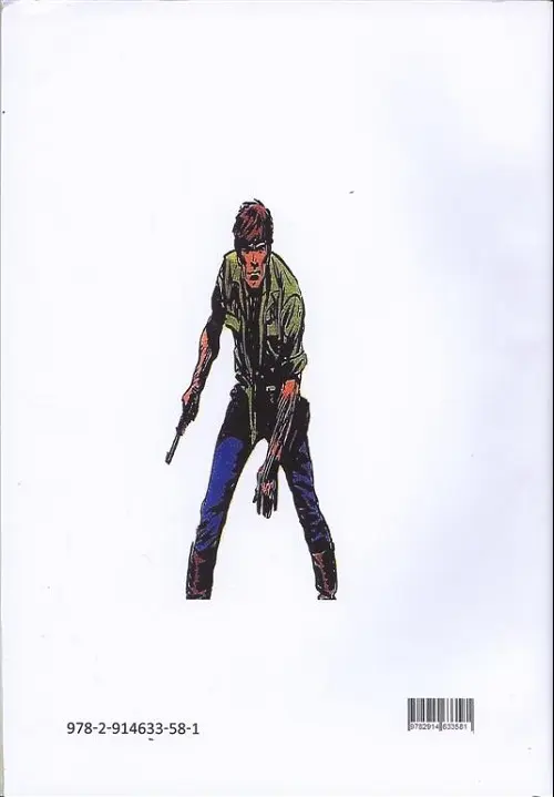 Verso de l'album Paul Foran Tome 8 Baroud dans l'ile