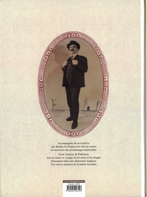 Verso de l'album Le Petit cirque