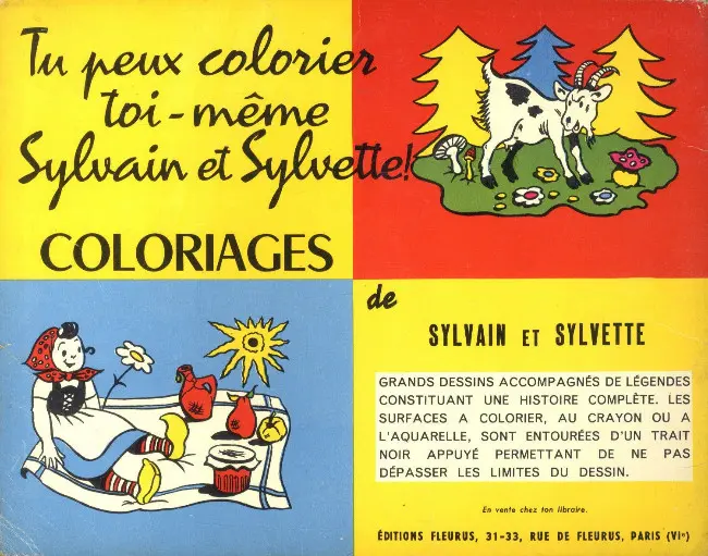 Verso de l'album Sylvain et Sylvette Tome 6 Une région peu hospitalière