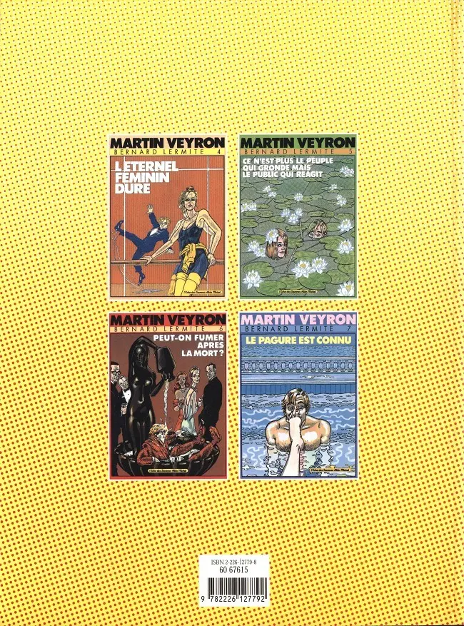 Verso de l'album Bernard Lermite en complet Tome 2