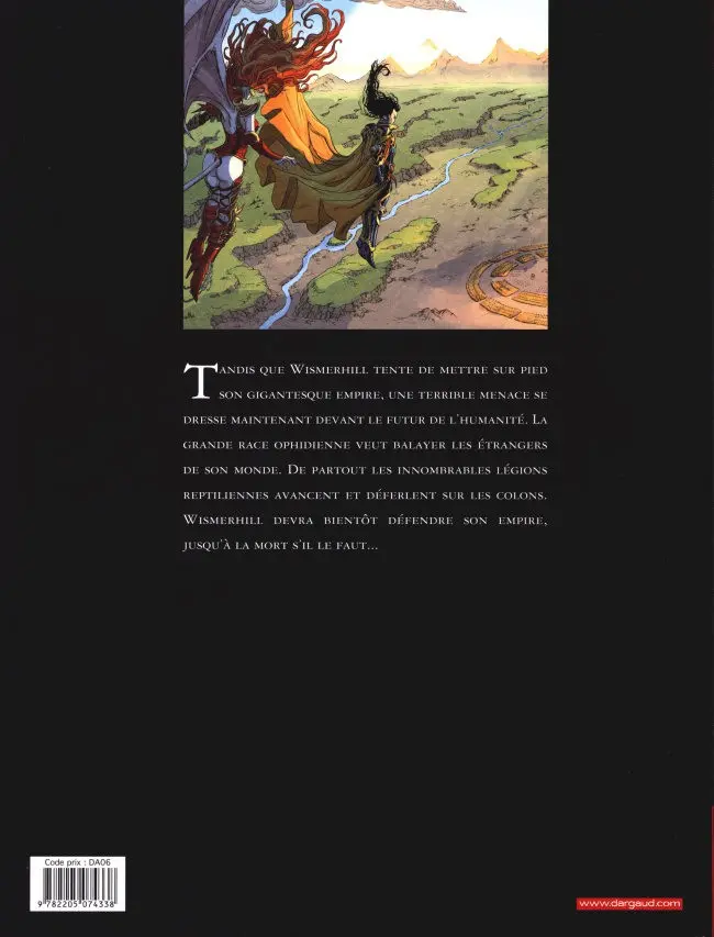 Verso de l'album Chroniques de la Lune Noire Tome 17 Guerres ophidiennes