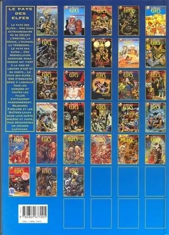 Verso de l'album ElfQuest - La Fantastique quête des elfes Tome 29 L'appel