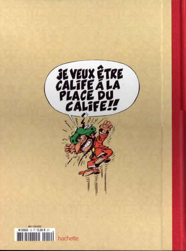 Verso de l'album Iznogoud La Collection - Hachette Tome 12