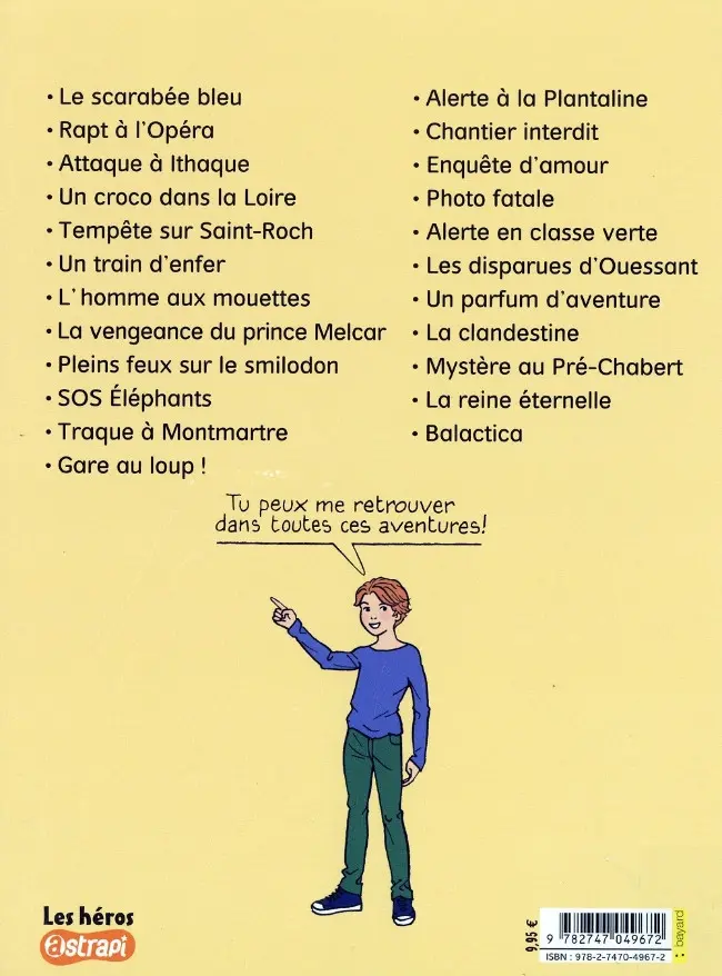 Verso de l'album Marion Duval Tome 23 Balactica