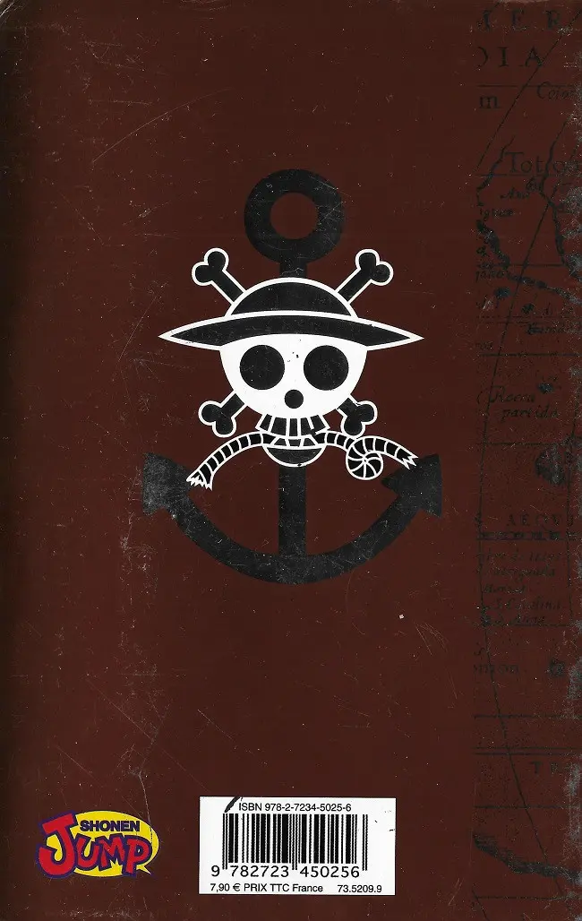 Verso de l'album One Piece Red - Grand Characters