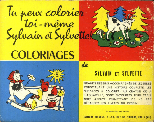 Verso de l'album Sylvain et Sylvette Tome 31 Au royaume des biches
