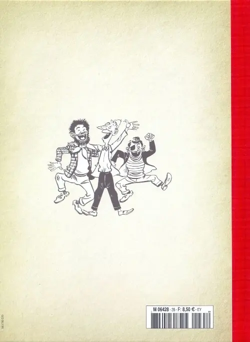 Verso de l'album Les Pieds Nickelés - La collection Tome 36 Les Pieds Nickelés au cirque