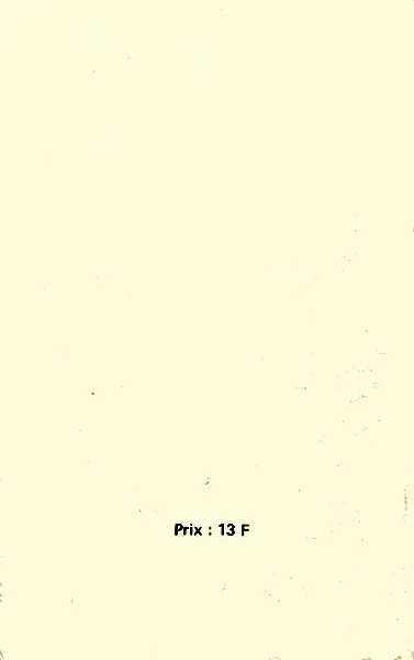 Verso de l'album Nova Album N° 22