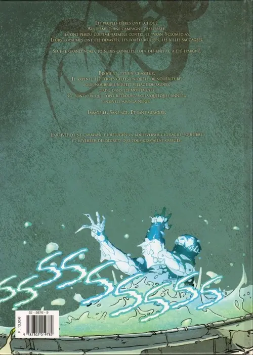 Verso de l'album Brögunn Tome 1 Après la fin