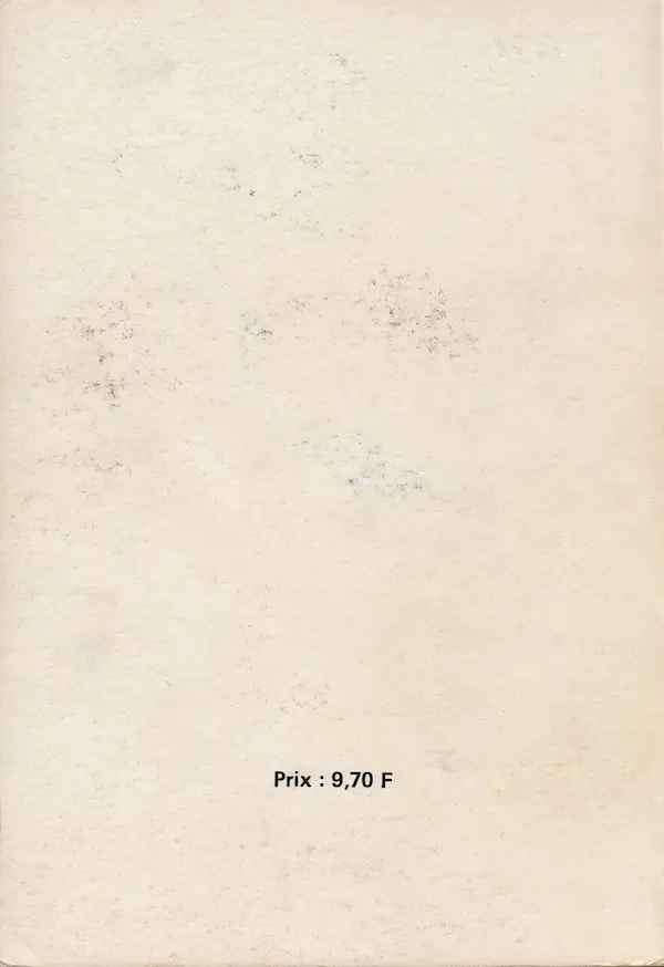 Verso de l'album Spidey Album N° 15