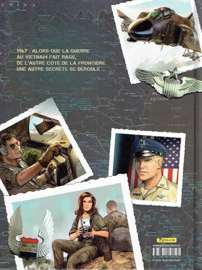 Verso de l'album Air america Tome 2 L'offensive du Têt