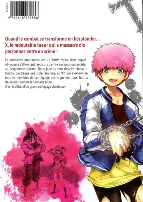 Verso de l'album Battle Game in 5 seconds 9