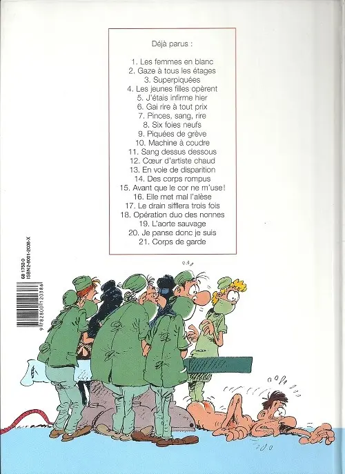 Verso de l'album Les Femmes en Blanc Tome 11 Sang dessus dessous