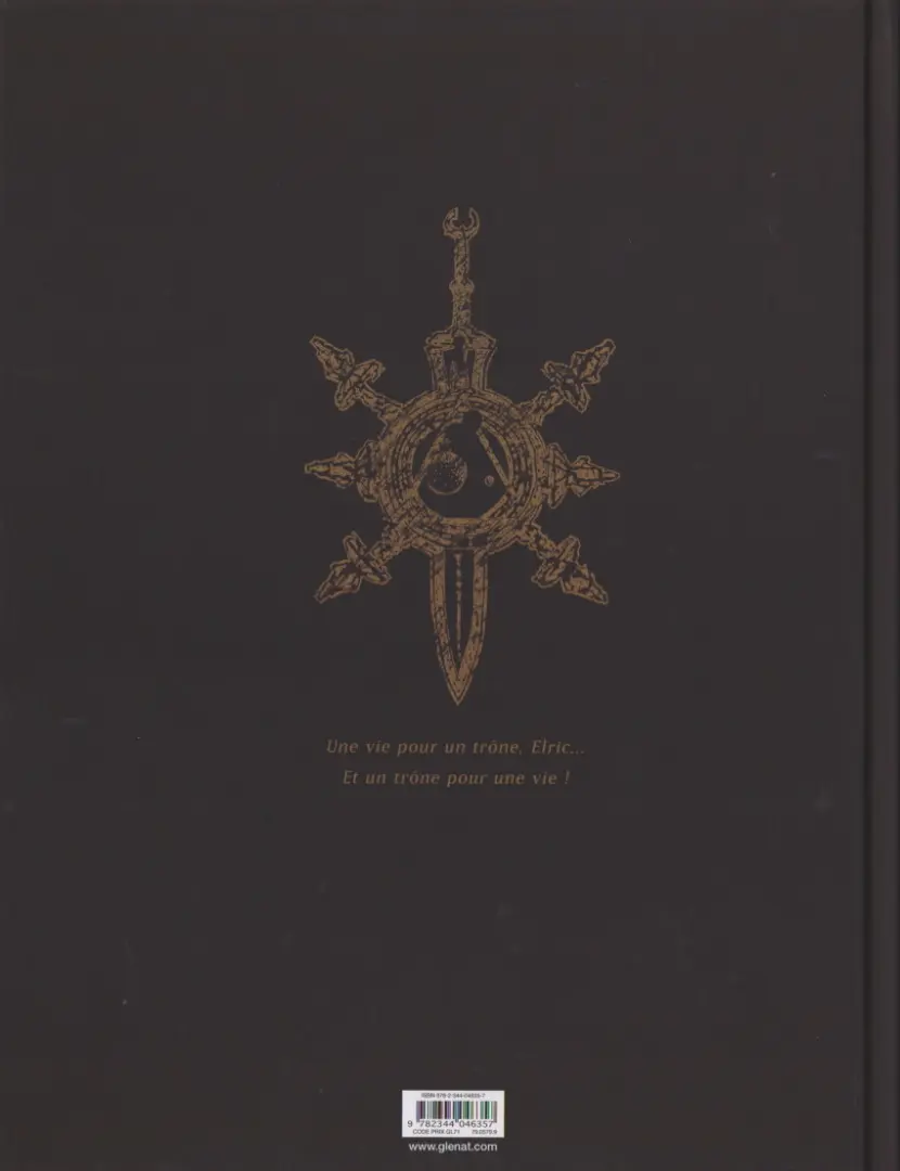 Verso de l'album Elric Tome 4 La cité qui rêve