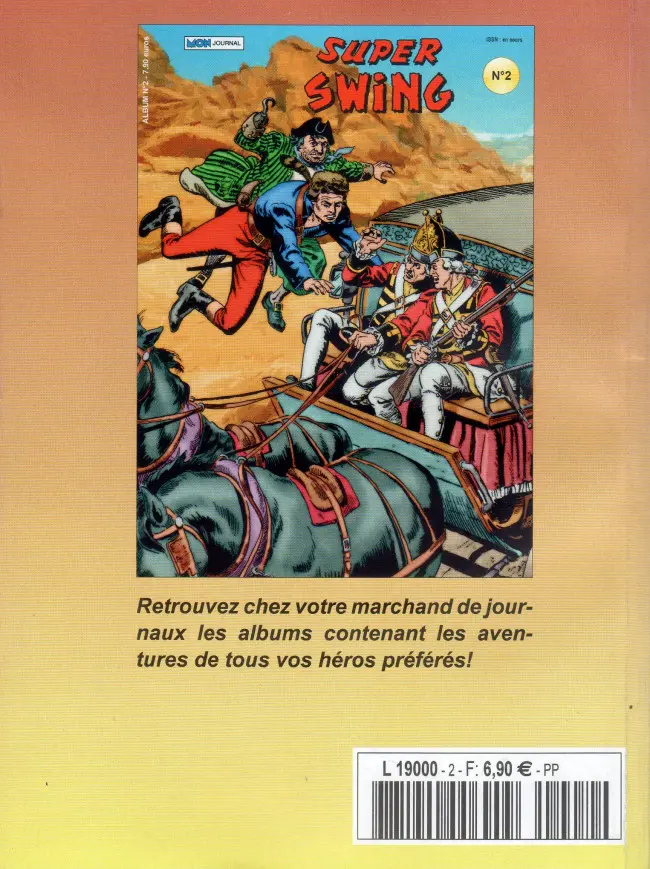 Verso de l'album Akim Album N° 2
