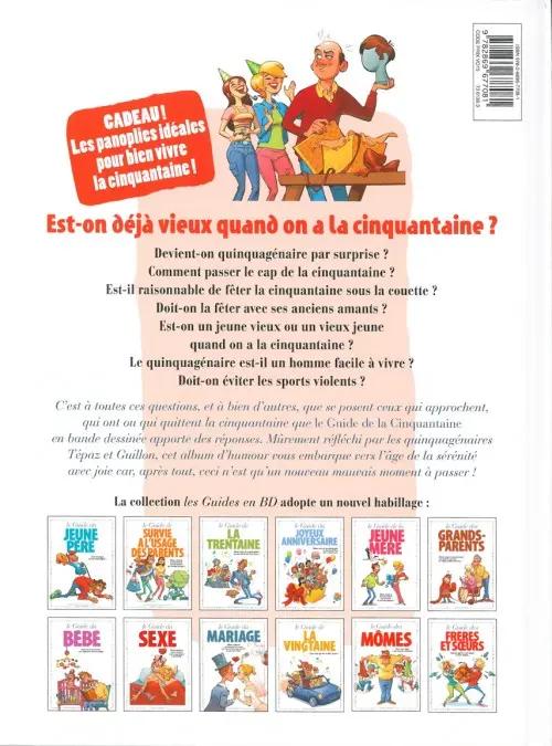 Verso de l'album Le Guide Tome 12 Le guide de la cinquantaine
