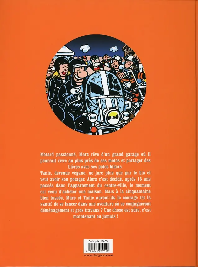 Verso de l'album Je veux une Harley Tome 6 Garage, sweet garage