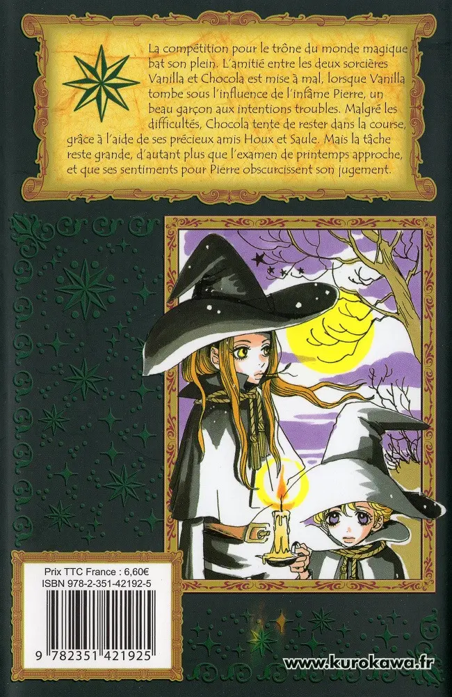 Verso de l'album Chocola & Vanilla - Sugar Sugar Rune 3