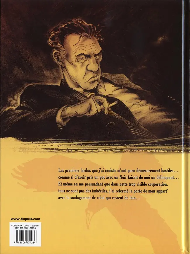 Verso de l'album Les Tribulations du Choucas Tome 2 La brousse ou la vie