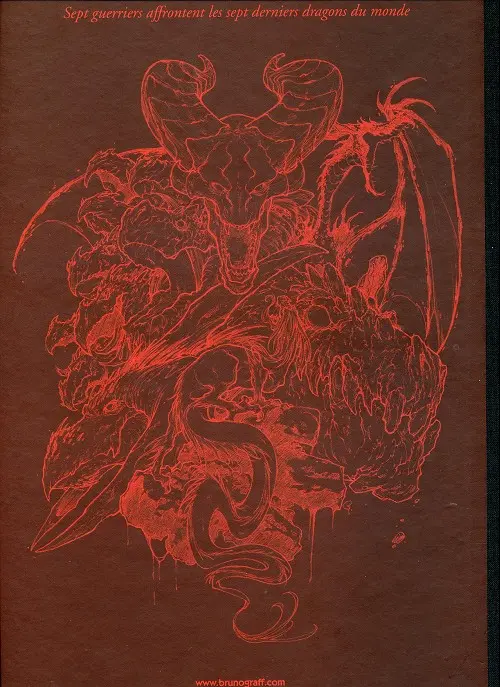 Verso de l'album Sept Cycle 2 Tome 12 Sept dragons