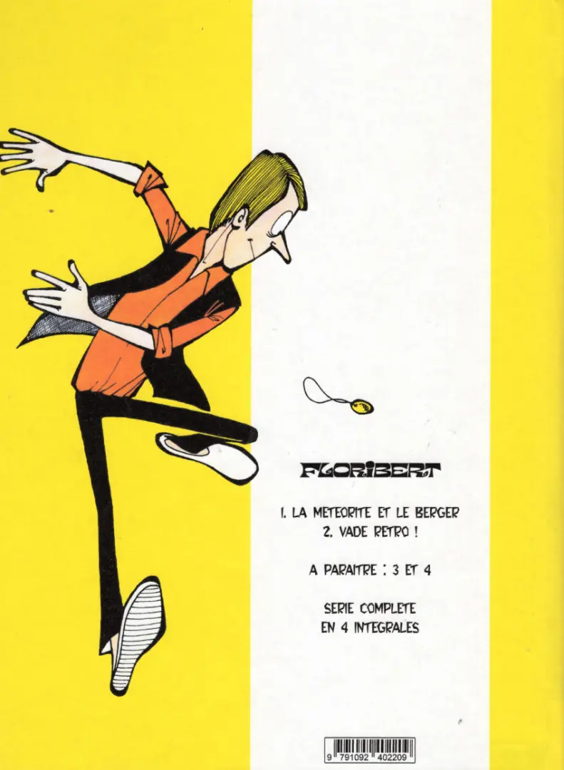 Verso de l'album Floribert Tome 2 vade retro !