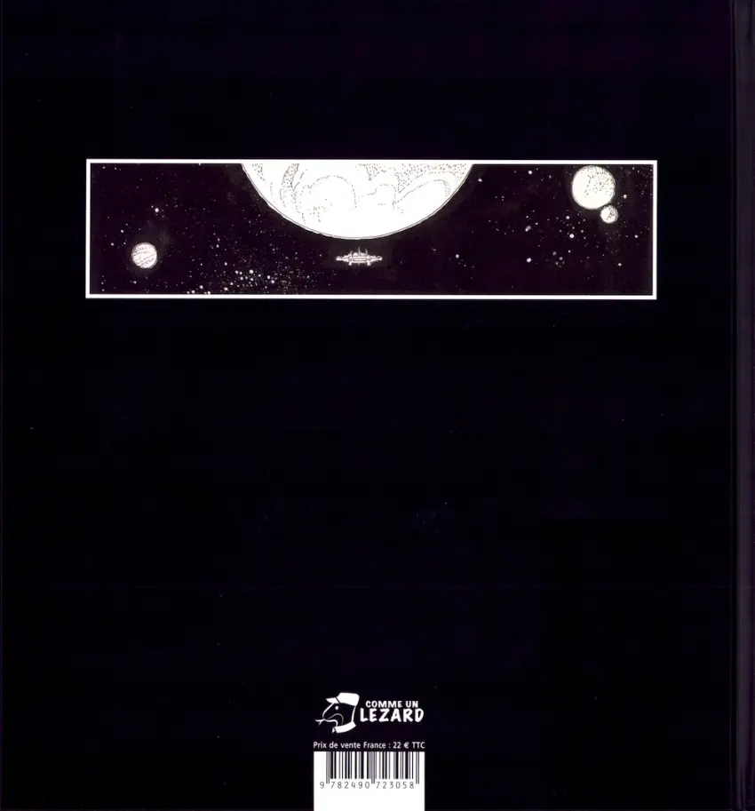 Verso de l'album Mézières, étoile du 9e art