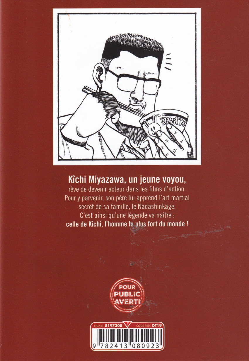 Verso de l'album Tough L'aube d'une légende 1 L'aube d'une légende