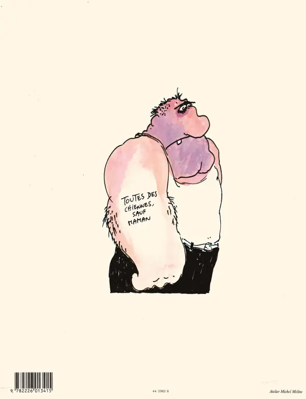 Verso de l'album Les Copines