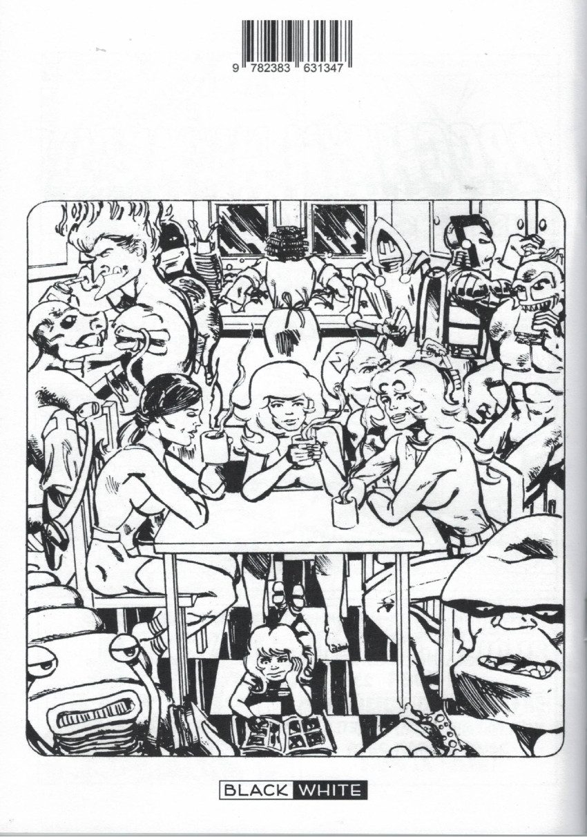 Verso de l'album Savage Dragon Graphic Fantasy