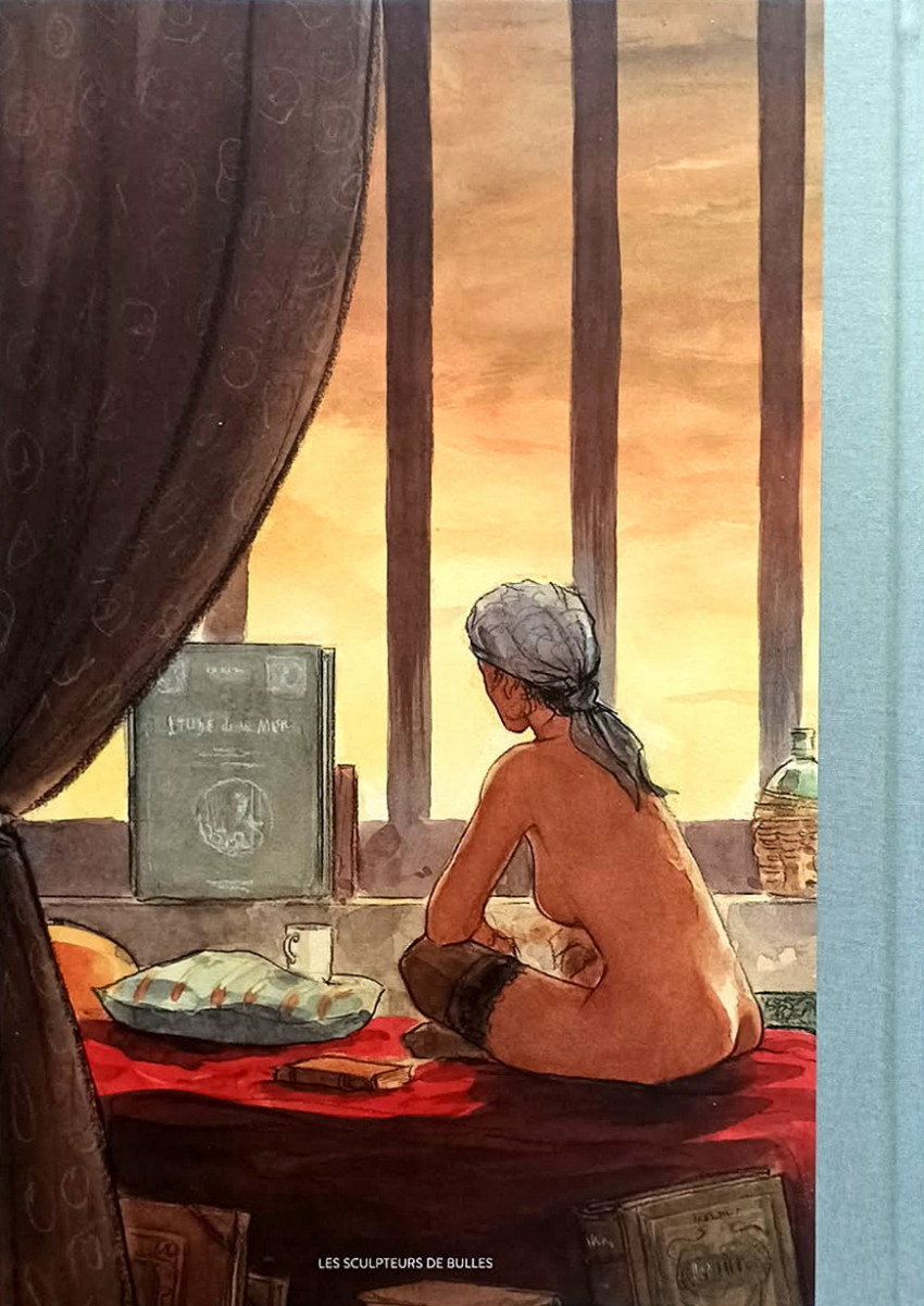 Verso de l'album Les buveuses de thé Les buveuses de Thé