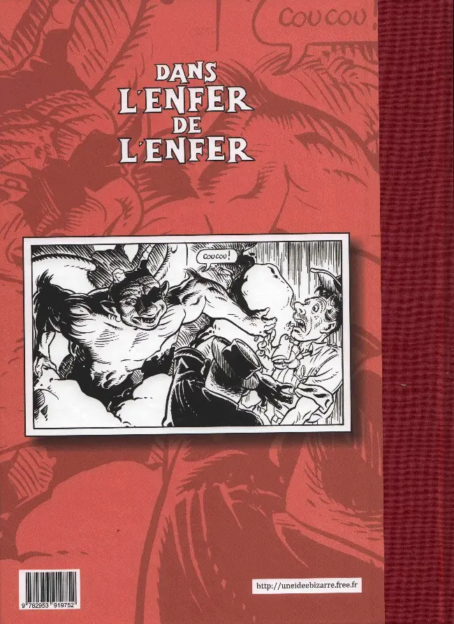 Verso de l'album Dans l'Enfer de l'Enfer